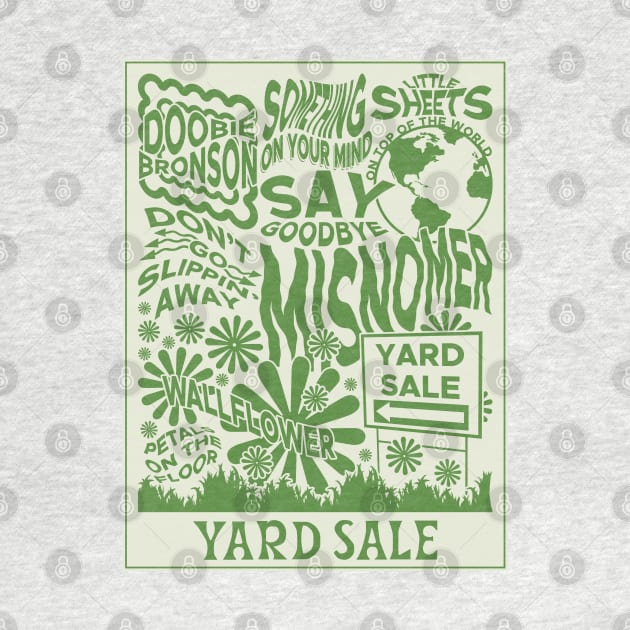 Yard Sale Poster (Tracklist) - The Brook & the Bluff by crossroadsts